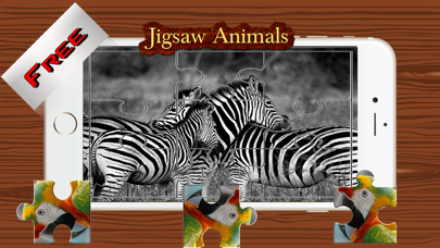 Screenshot #3 pour Animaux Photo Jigsaw Puzzle - Magic incroyable HD Puzzle pour les enfants et tout-petits Jeux d'apprentissage gratuit