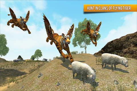 Flying Tiger - Wild Simulator screenshot 3