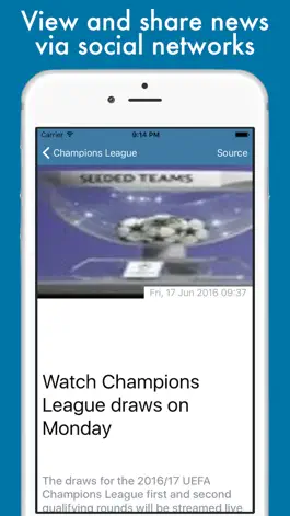 Game screenshot Football News - Champions League, Europa League & Super Cup Edition hack