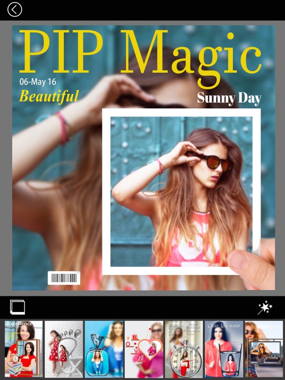 Screenshot #5 pour PIP Magic - selfie éditeur de