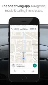 Open Road - The best driving experience for Maps Navigation, Music, and Calling in the Car screenshot