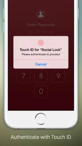 Game screenshot Social Lock - For Social Network & Online Dating ( RED ) version apk