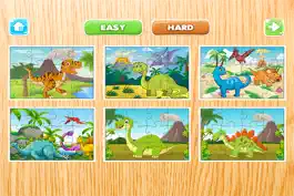 Game screenshot Dinosaur Puzzle for Kids - Dino Jigsaw Puzzles Games Free for Toddler and Preschool Learning Games hack