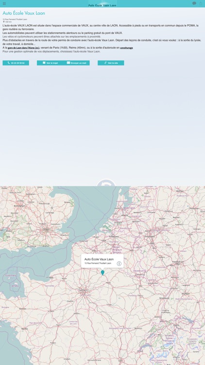 Auto École Vaux Laon screenshot-3