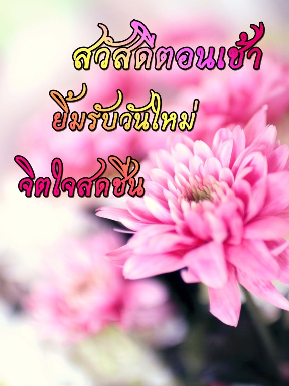 Screenshot #4 pour คำคมสวัสดี สวัสดีตอนเช้าฟรีตามวัน