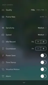 Cambush - Motion Detector Video Camera - Surveillance, Detection, Security, Spy Cam App iphone bilder 3