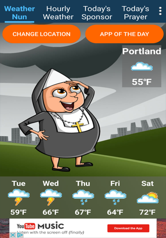 Weather Nun screenshot 2