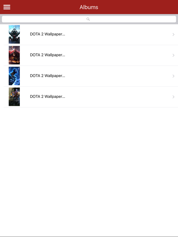Wallpapers for DOTA 2 Fans iPad screenshot 4 - Entertainment app
