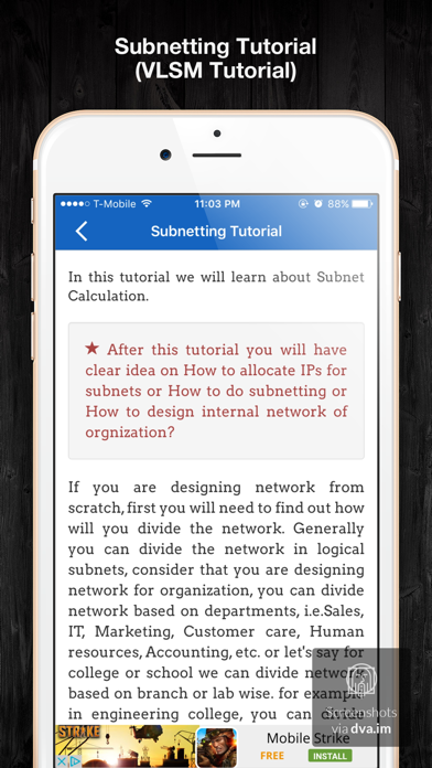 Subnetting Practice iPhone screenshot 5 - Education app