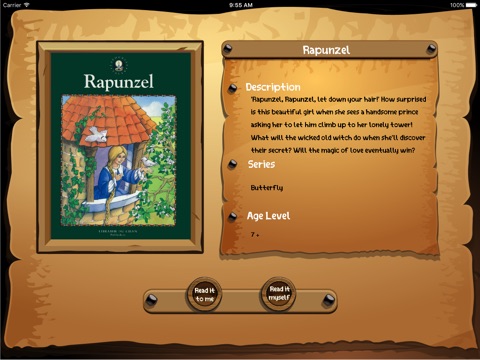 Rapunzel English screenshot 2