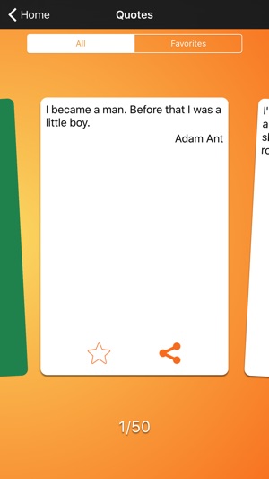 Daily Quotes - Adam Ant Version
