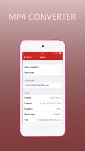 MP4 Converter screenshot #4 for iPhone