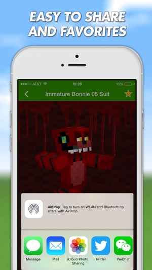 FNAF Skins For Minecraft PE (Pocket Edition) Pro(圖4)-速報App