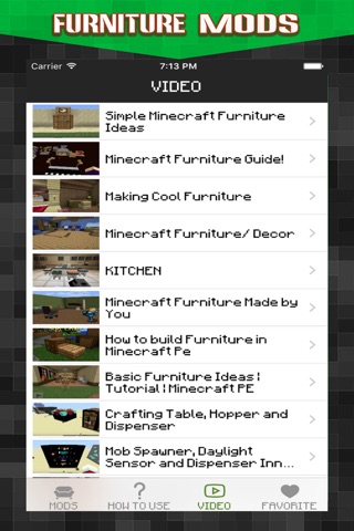 FURNITURE MODS for Minecraft PC - Best Wiki & Game Tools for Minecraft PC Edition screenshot 2