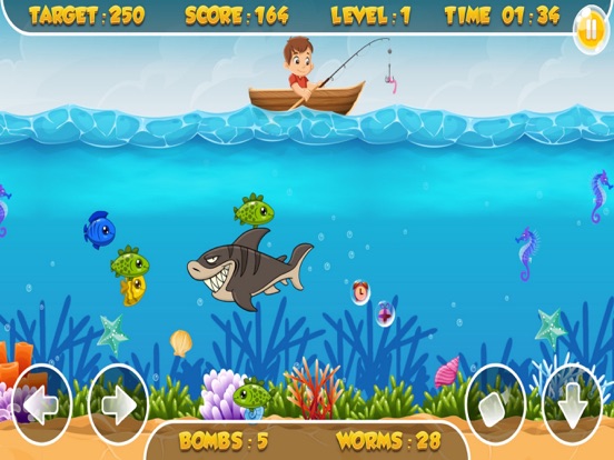 钓鱼小游戏: 鱼泡泡海底世界のおすすめ画像2