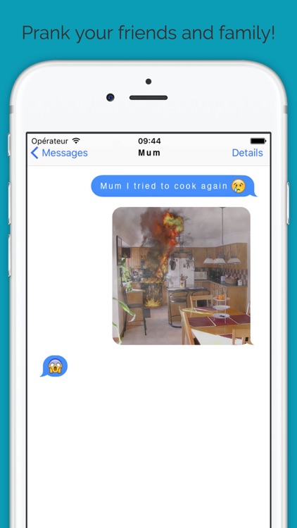 Fire Prank - Set your pictures on fire and prank your friends!