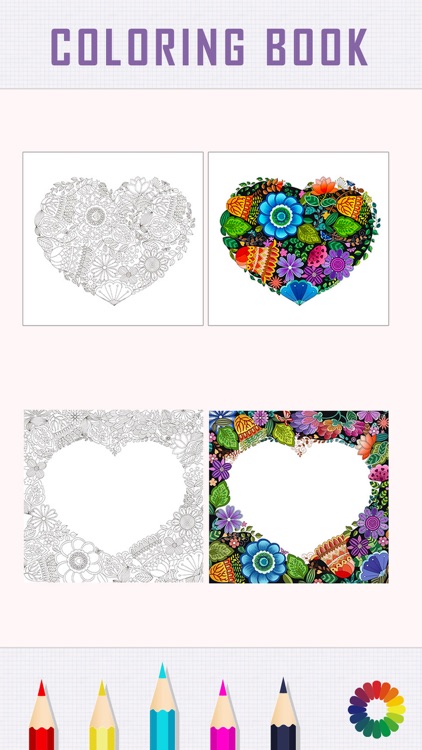 FREE Adult Coloring Book - Color Therapy Page for Anti-Stress Relief
