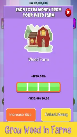 Game screenshot Weed Cookie Clicker - Run A Ganja Bakery Firm & Hemp Shop With High Profits apk