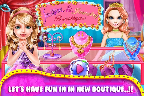 Fashion jewelry maker Boutique girls games screenshot 2