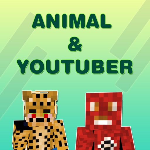 Animal & Youtuber Skins for Minecraft Pocket Edition icon