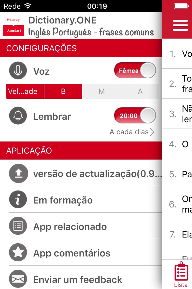 English - Portuguese Common Phrases screenshot 2