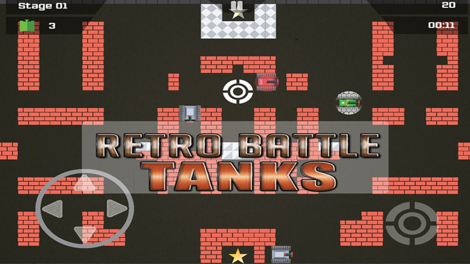#1. Retro Battle Tanks (iOS) 由: Lime Soda Games
