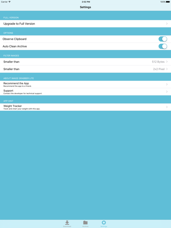 Screenshot #6 pour Image Grabber Lite - download multiple images