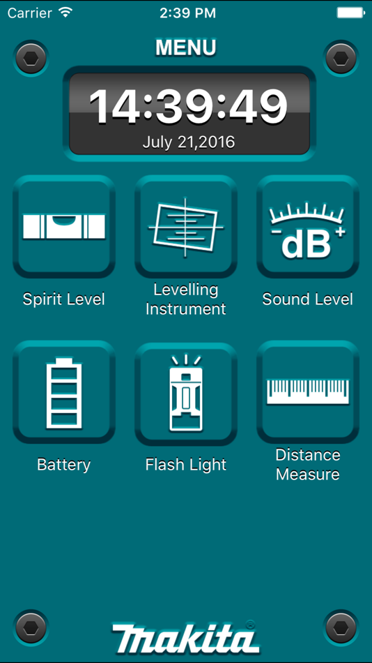 #2. Makita Mobile Tools (iOS) 由: Makita Corporation