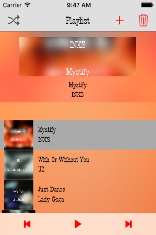 Music DJ - Create custom playlist screenshot 3