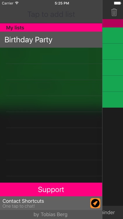 Shop List - a powerful shopping list screenshot-3