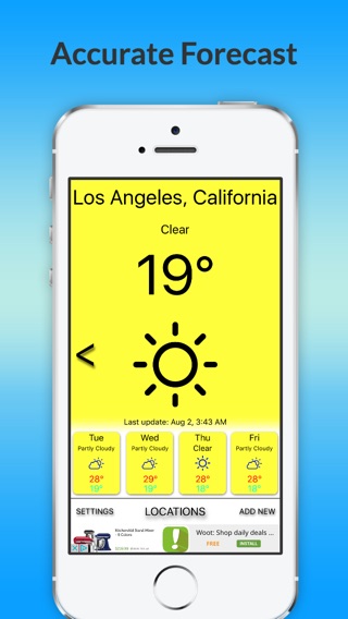 インスタント天気Forecast-4日のおすすめ画像1