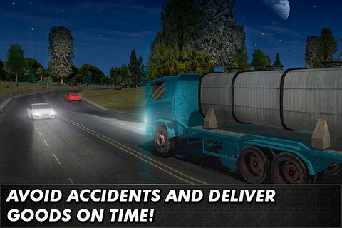 Heavy Cargo Truck Simulator 3D screenshot 2