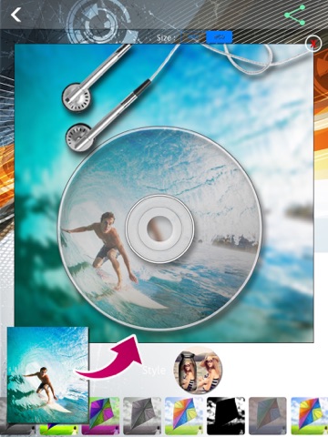 Photo Art Effects - image editor iPad screenshot