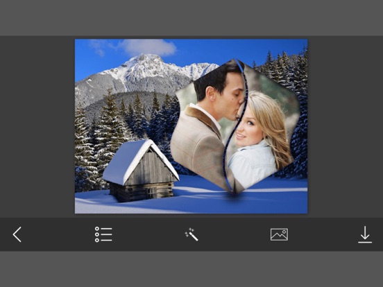 Screenshot #6 pour 3D Snowfall Photo Frame - Amazing Picture Frames & Photo Editor