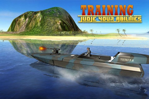 Navy Police Boat Attack – Real Army Ship Sailing and Chase Simulator Game screenshot 4