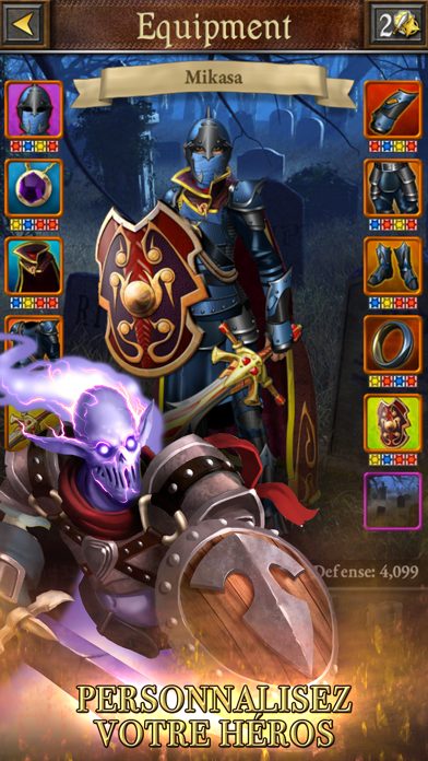 Screenshot #3 pour Book Of Heroes