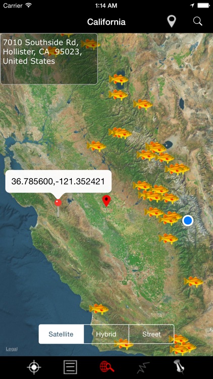 California: Lakes and Fishes screenshot-3