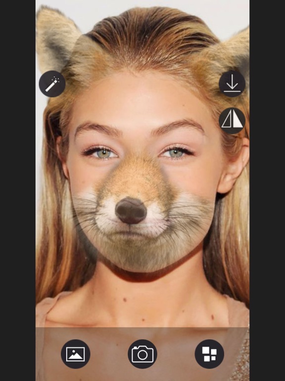 Screenshot #6 pour Animal Face - Selfie Editor & Stickers for Pictures
