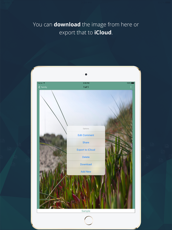 Personal Document Manager iPad screenshot