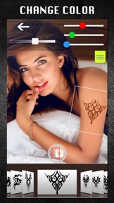 Tattoo Picture Camera Free screenshot