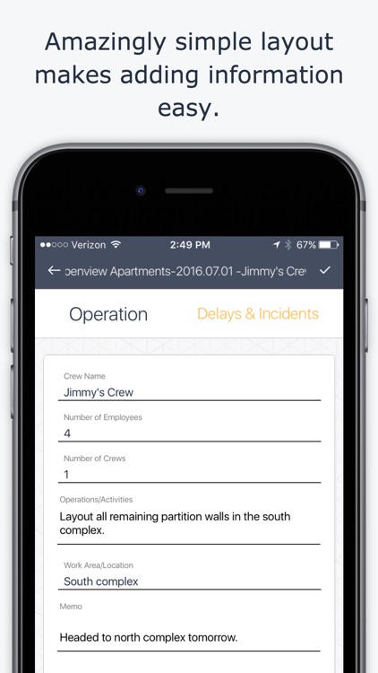 Construction Daily Reports