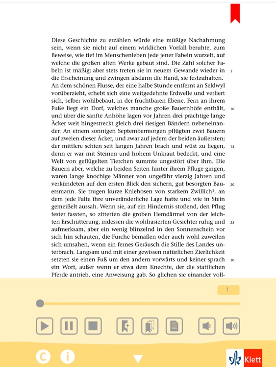 Romeo und Julia auf dem Dorfe - Edition.Hörbuch Deutsch-Lektüren zum Lesen und Hören von Klett für Oberstufe und Abitur mit Zusatzmaterialien