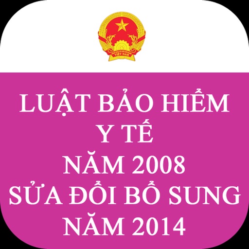 Luật Bảo Hiểm Y Tế 2008 icon