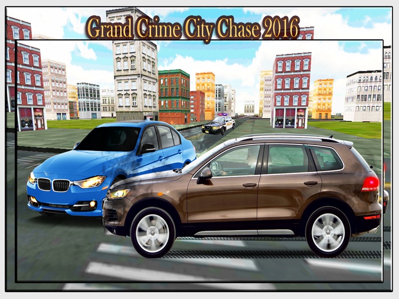 Grande Crime Chase City 2016 - imprudente velocidade de condução aventura com a polícia Sirens screenshot 4