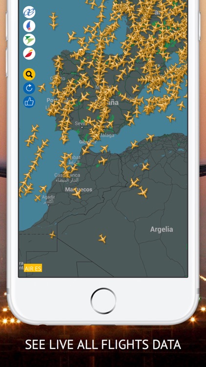 Air ES PRO : Flight Radar & Status for Iberia, Air Europa, Air Nostrum, Binter Canarias Airlines