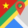 Bản đồ VN for Google Map - Bản đồ Việt Nam, Hồ Chí Minh, Hà Nội, chỉ dẫn đường & địa điểm như here icon