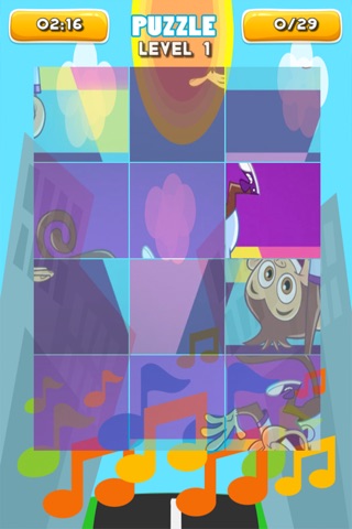 Kids Puzzle for Fresh Beat Band of Spies screenshot 2