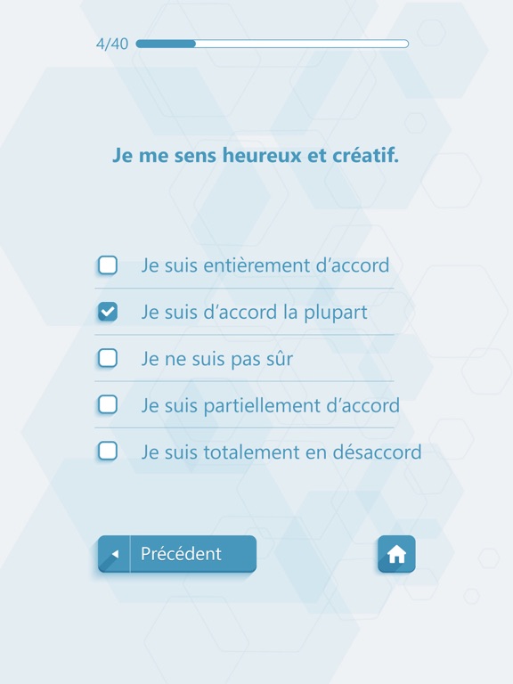 Screenshot #6 pour Bipolaire Test de Personnalité