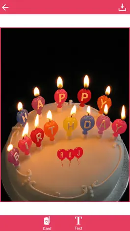 Game screenshot Name On Birthday Cake apk