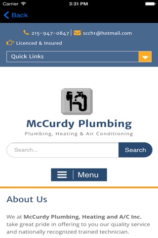 McCurdy Plumbing screenshot 4